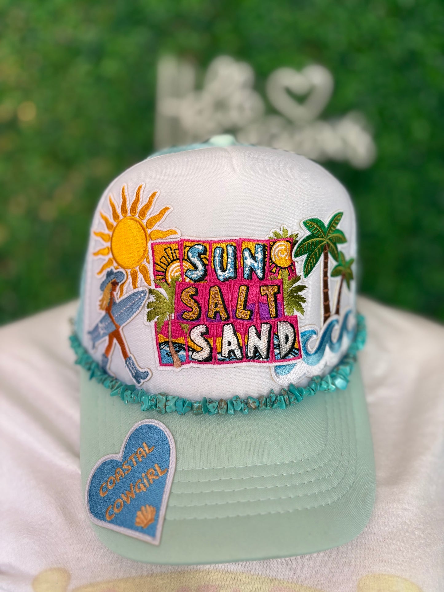 Sun salt sand