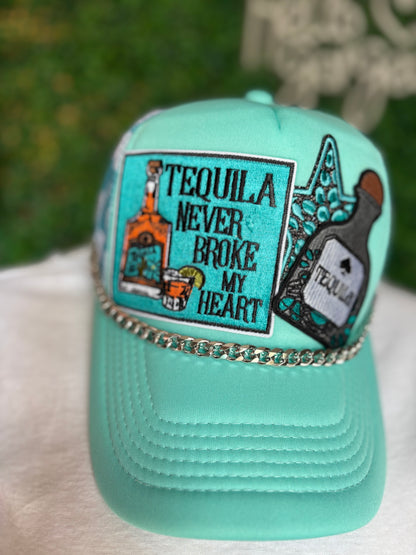 Tequila never broke my heart