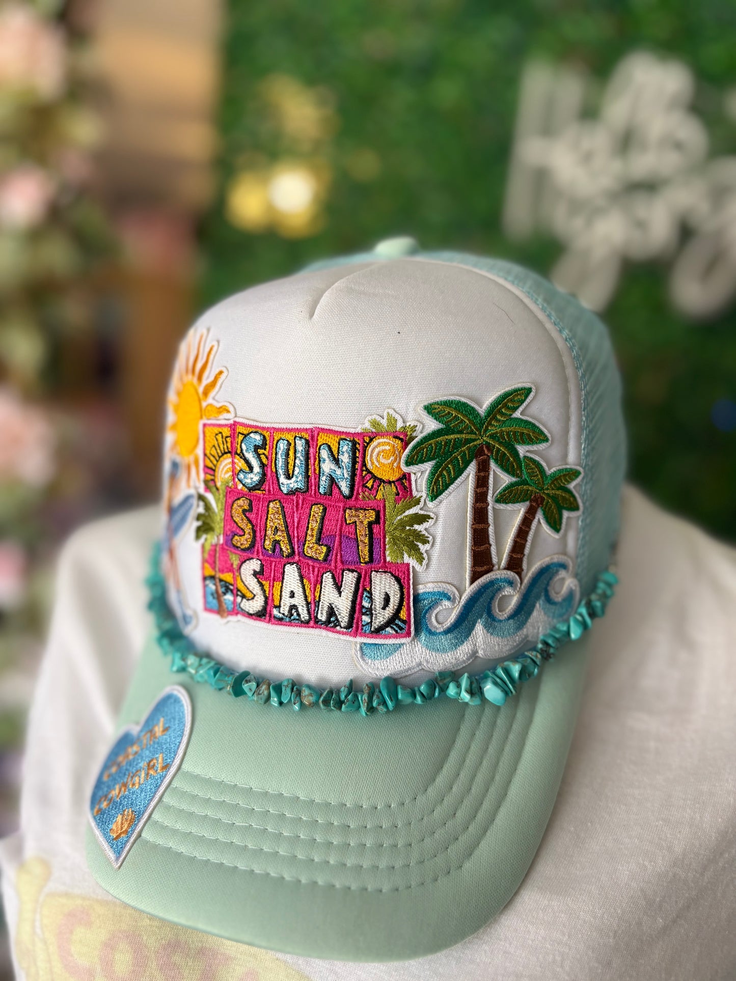 Sun salt sand