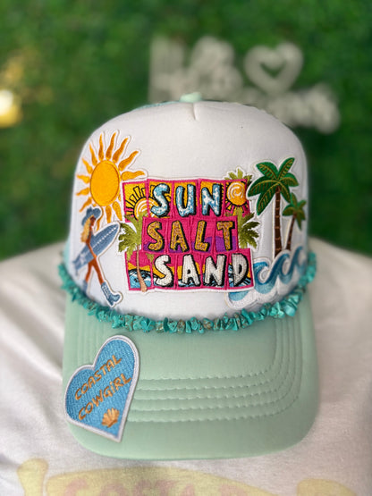 Sun salt sand