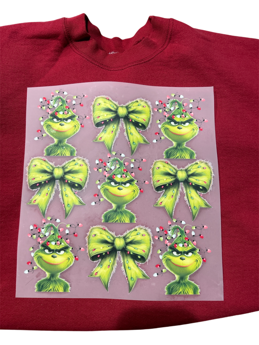 Grinch Bows
